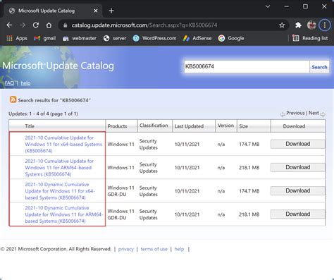 Microsoft Update Catalog.